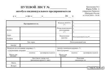 Путевой лист нужен ли он 'ип' находящийся на ЕНВД розничная торговля оквэд ну - srazukupi.ru