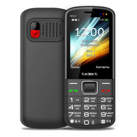 Телефон Texet TM-B414 Dual Sim Black (Черный)