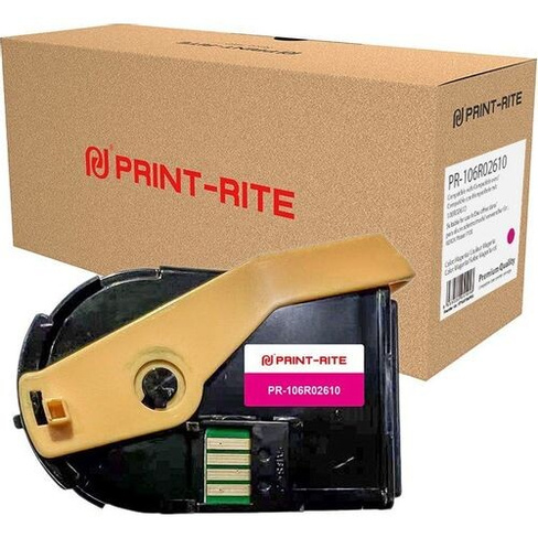 Картридж (двойная упаковка) PRINT-RITE TFXAFXMPRA, 106R02610, пурпурный / PR-106R02610
