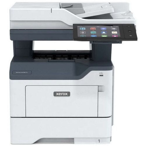 МФУ лазерный Xerox Versalink B415DN черно-белая печать, A4, цвет серый [b415v_dn]