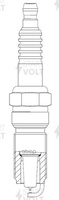 Свеча Зажигания Для А/М Land Rover Range Rover Evoque (11-) 2.0T Ir+Pt (Vsp 1017) STARTVOLT арт. VSP1017