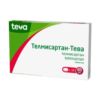 Телмисартан-Тева таблетки 80мг 30шт Актавис ЛТД