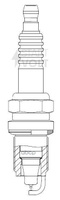 Свеча Зажигания Для А/М Mitsubishi Carisma (97-)/Pajero Pinin I (01-) 1.8I Ir+Pt (Vsp 1118) STARTVOLT арт. VSP1118