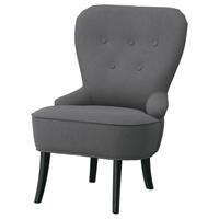 РЕМСТА Кресло, Хакебо темно-серый REMSTA IKEA