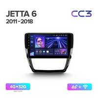 Магнитола Teyes CC3 4/32 Volkswagen Jetta 6 2011-2018