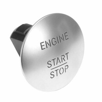 Кнопка старт-стоп Mercedes-Benz A2215450714 (серебристая, START / STOP) #22633