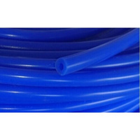 Шланг силиконовый 3мм (шланг воздушный/вакуумный) синий (без армирования) 1 метр
