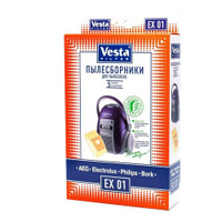 Vesta filter Бумажные пылесборники EX 01, оранжевый, 5 шт.