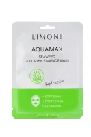 LIMONI Маска восстанавливающая для лица с экстрактом морских водорослей и коллагеном / Seaweed Collagen Essence Mask 23