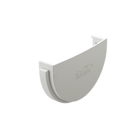 Заглушка желоба Standard, белый(RAL 9003) Docke