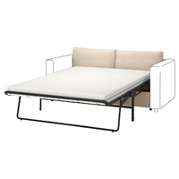 ВИМЛЕ 2-местный диван-кровать, Халларп бежевый VIMLE IKEA