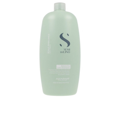 Очищающий шампунь Semi Di Lino Scalp Balance Oily Skin Balancing Low Shampoo Alfaparf Milano, 1000 мл