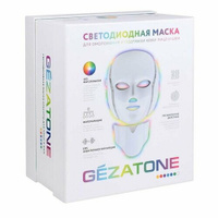 Светодиодная маска для омоложения кожи лица m1090 Gezatone
