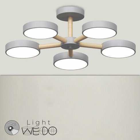 Люстра потолочная светодиодная лофт на кухню WEDO LIGHT