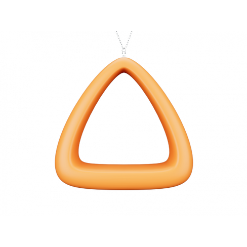 Арт-объект Moon Triangle оранжевый