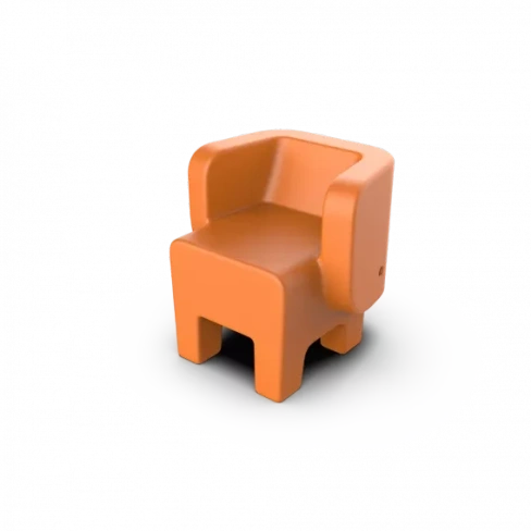 Детский стул Elephant оранжевый