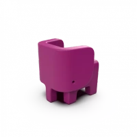 Детский стул Elephant фиолетовый