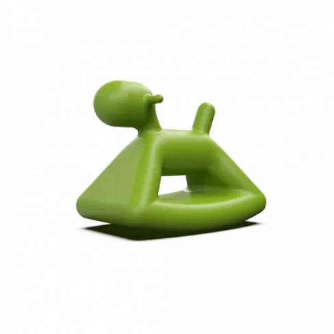 Собака-качалка Skippy 40 зеленый
