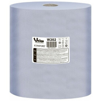 Бумага протирочная, 2-х слойная Veiro Professional Comfort W202, 2 рулона по 350 м (1000 листов)