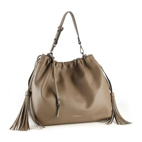 Женская сумка-мешок Stonefly Bags, бежевая