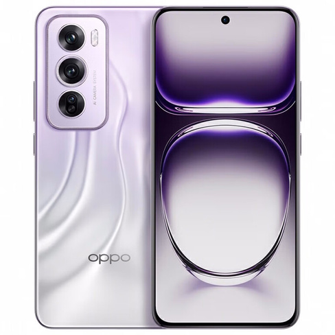 Смартфон Oppo Reno 12 Pro, 6.7", 16ГБ/256ГБ, 2 nano-SIM, фиолетовый