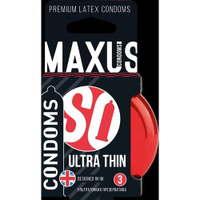 Презервативы Maxus Sensitive/ULTRA THIN, 3 шт. Thai Nippon Rubber Industry Company Limited