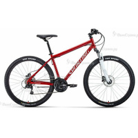 Горный велосипед Forward Sporting 27,5 3.2 HD (2022) 19" Красно-серебристый (172-180 см)