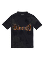Облегающая футболка Heavy Metal Balenciaga, черный