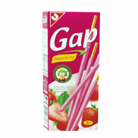 Палочки бисквитные в клубничной глазури Gap 12 г, Таиланд Нет бренда