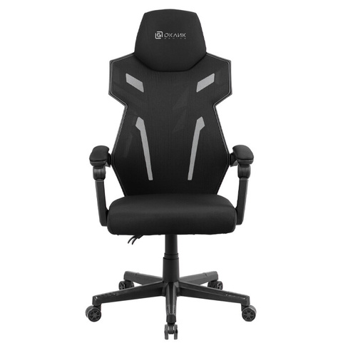 Компьютерное кресло Оклик 111G игровое, черное