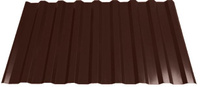 Профнастил Н10.40 окрашенный , Ral(8017) Шоколад 0.5 мм