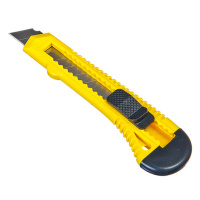 FALCO Нож универс. усиленный с сегментированным лезвием 18мм (круглый фиксатор)