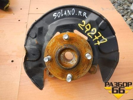 Кулак поворотный передний правый (МКПП1.5л) (B2304611) Lifan Solano с 2010-2016г