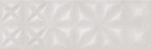 Плитка настенная Apeks рельеф 25x75 светло-серый, ASU522D
