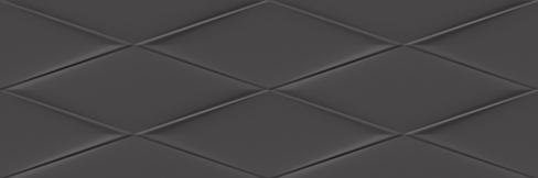Плитка настенная Vegas рельеф 25x75 черный, VGU232
