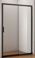 Дверь в нишу Aquanet AE60-N-120H200U-BT Pleasure, 1200 мм, профиль-черн.мат. стек.прозр (225498)