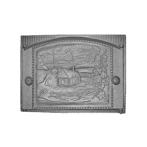 Дверка каминная ДТК-1 крашенная, 325 х 290 мм