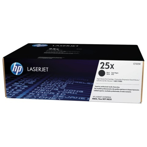 Картридж лазерный HP CF325X LaserJet M830z/M806dn/M806x+ №25X оригинальный ресурс 40000 страниц