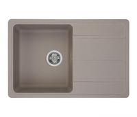 Кухонная мойка AQUATON Аманда, цвет серый шелк (1A712832AD250)