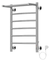 Классик П6 с полкой 450х650 электро (new диммер) Полотенцесушитель TERMINUS