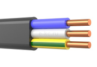 Кабель электрический ВВГ-П ГОСТ 3х4
