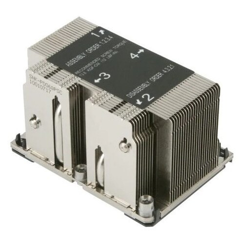 Радиатор для процессора Supermicro SNK-P0068PSC, серебристый