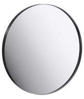 Зеркало Aqwella RM 80 в металлической раме, чёрный (RM0208BLK)