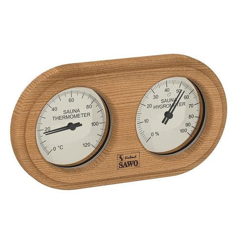 Термогигрометр для бани и сауны SAWO 222-ТНD