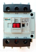 Контактор КМ103-065A-220B-11 65А 220В АС3 1НО+1НЗ КМ-103 DEKraft