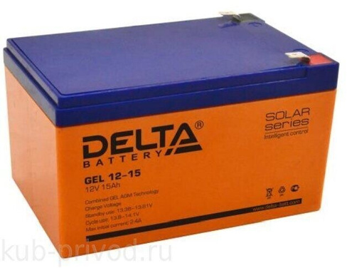 Аккумулятор Delta GEL 12-15