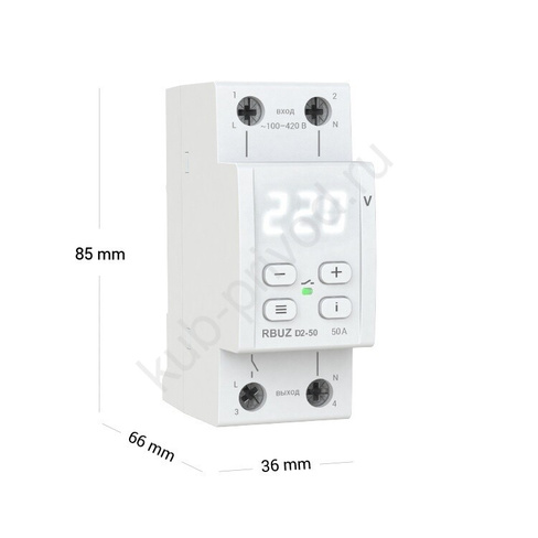 Реле напряжения RBUZ D2-50