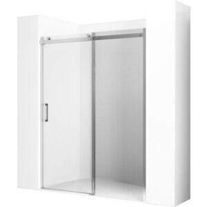 Душевая дверь Ambassador Benefit 160х200 прозрачная, хром (19021105HX)