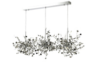 Светильник подвесной Crystal Lux GARDEN SP3х3 L1200 CHROME хром