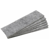 Сменные накладки для губки магнитно-маркерная BRAUBERG 237094 45х14.5 см, серый